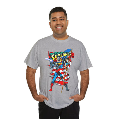 Cyborg Superman T-Shirt - Dan Jurgens Art - Reign of the Supermen Enemy - 1990s Storyline After the Death of Superman - DC Comics