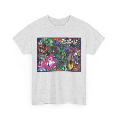 Wildcats T-Shirt - Jim Lee Art - #0 Cover - Spartan, Grifter, Zealot, Voodoo, Maul, Warblade, Emp - Image Comics/Wildstorm/DC Comics - WildC.A.T.S.