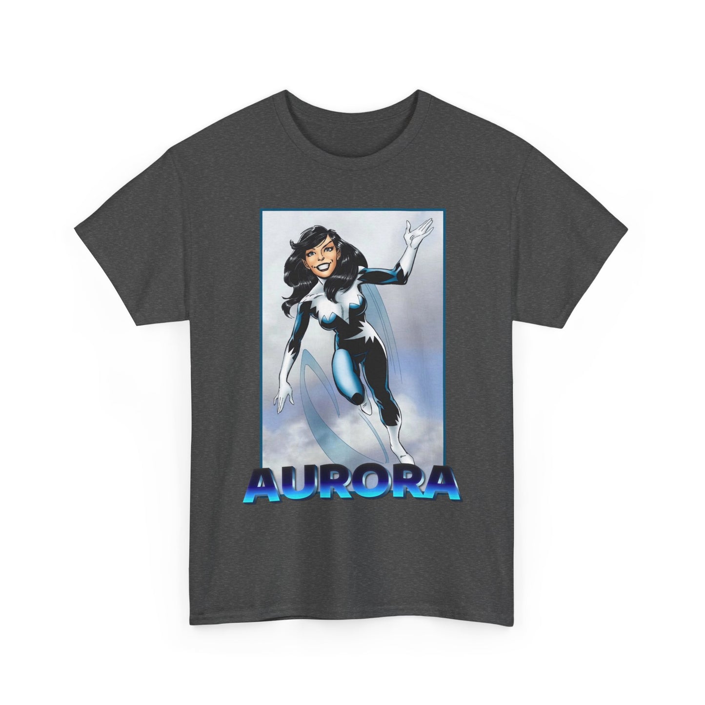 Aurora T-Shirt - John Byrne Art - Alpha Flight Member - Marvel Comics