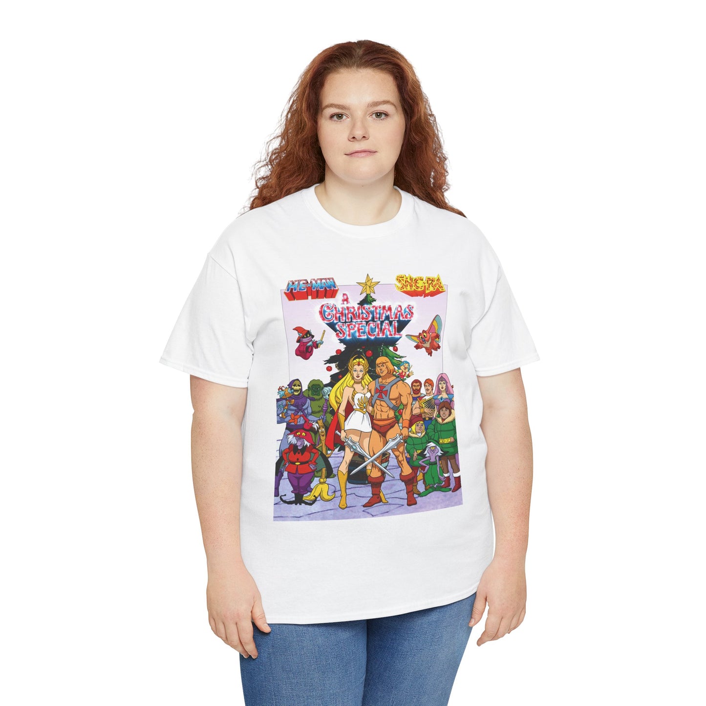 He-Man & She-Ra: A Christmas Special T-Shirt - Masters of the Universe, Princess of Power - Skeletor, Fisto, Orko, Kowl, Madame Razz - Filmation