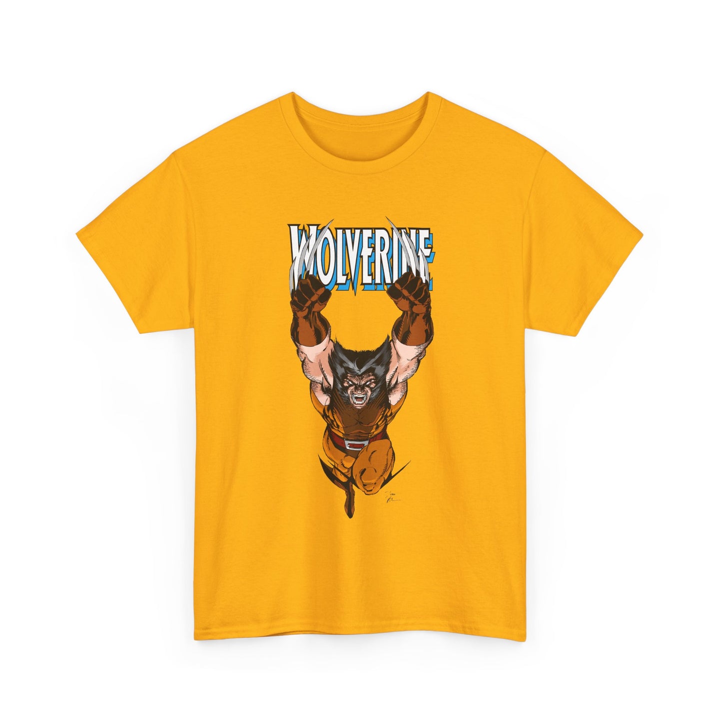 Wolverine T-Shirt - Jim Lee Art - X-Men Mutant, Member & Leader - Logan - Marvel Comics