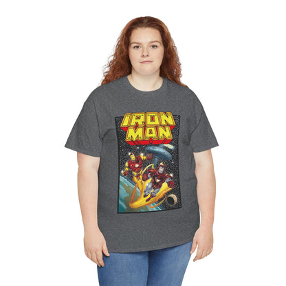 Iron Man T-Shirt - Mark D Bright Art - Armor Wars - War Machine - Tony Stark & James Rhodes - Marvel Comics