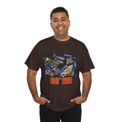 Batman T-Shirt - John Byrne Art - Joker, Catwoman, Ra's al Ghul, Talia - DC Comics - The Batcave