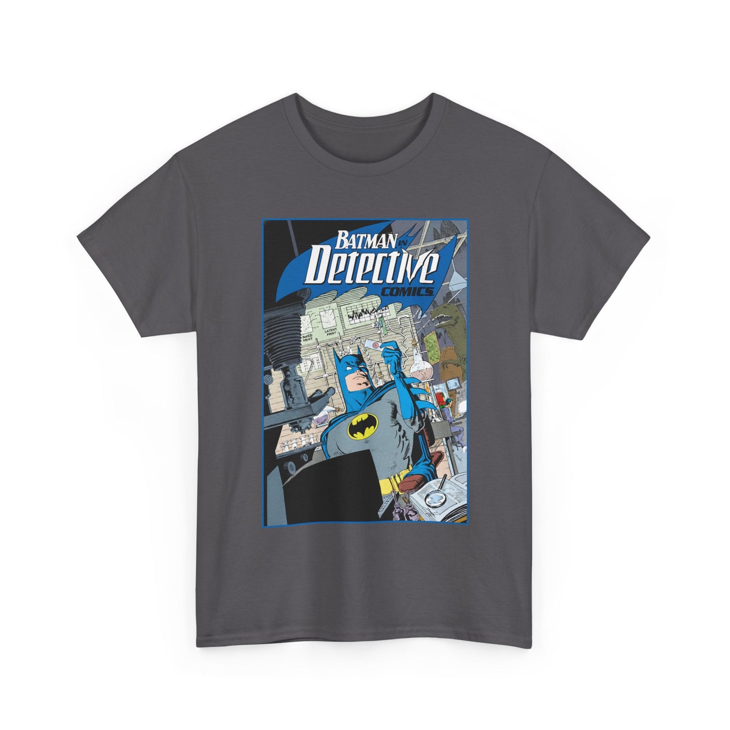 Detective Comics #619 T-Shirt - Norm Breyfogle Art - Batman in His Lab - DC Comics