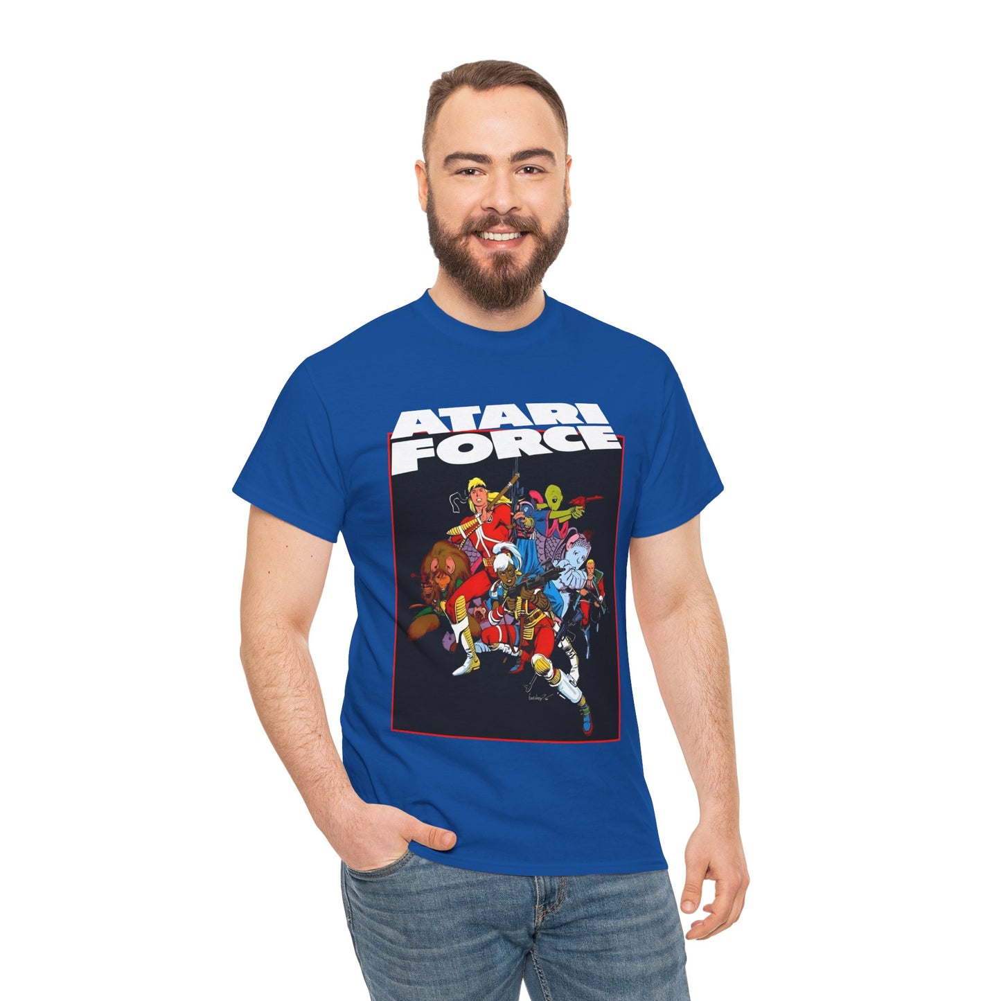 Atari Force T-Shirt - José Luis García-López Art - Tempest, Dart, Hukka, Morphea, Babe, Pakrat, Blackjak - DC Comics
