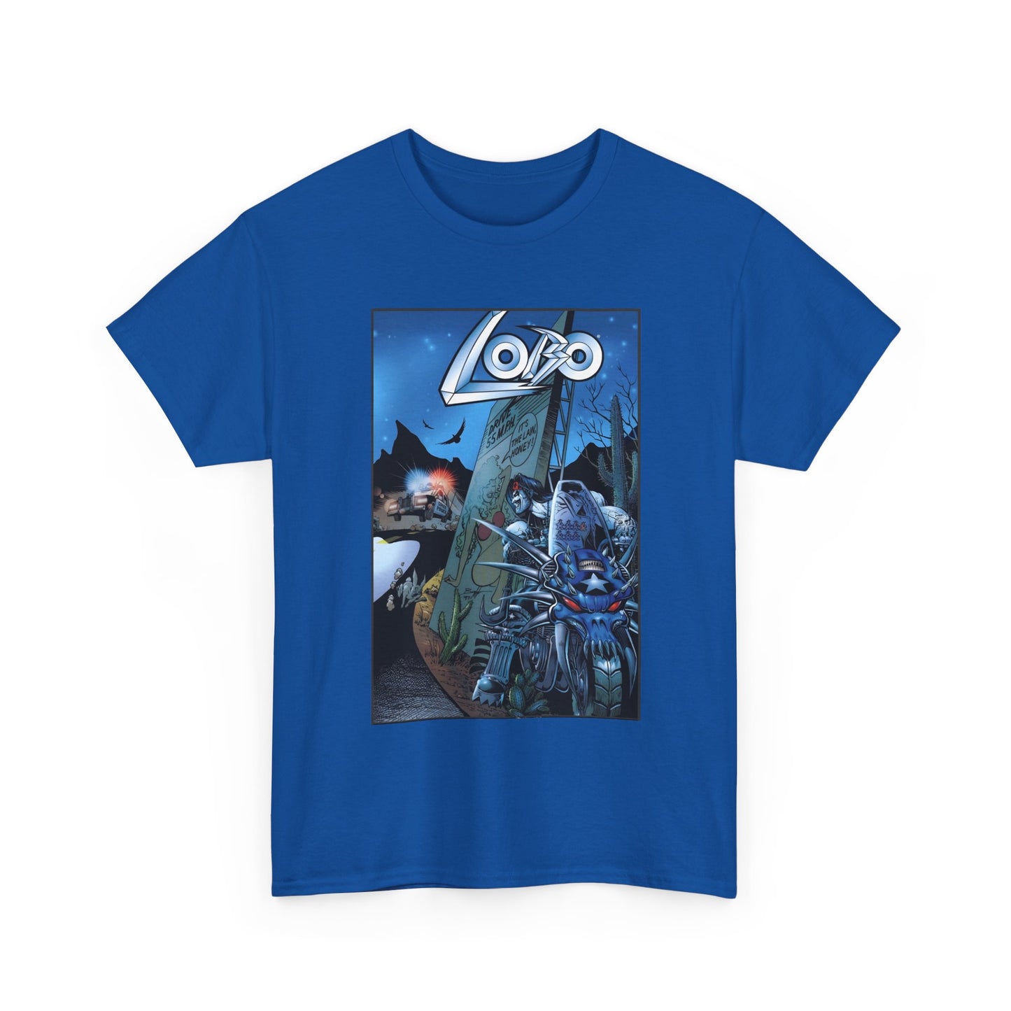 Lobo #51 T-Shirt - Norm Breyfogle Art - DC Comics