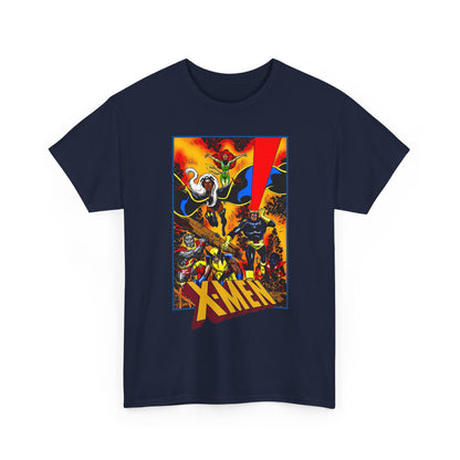 X-men T-Shirt - John Byrne Art - Phoenix, Wolverine, Cyclops, Storm, Nightcrawler, Colossus - Marvel Comics