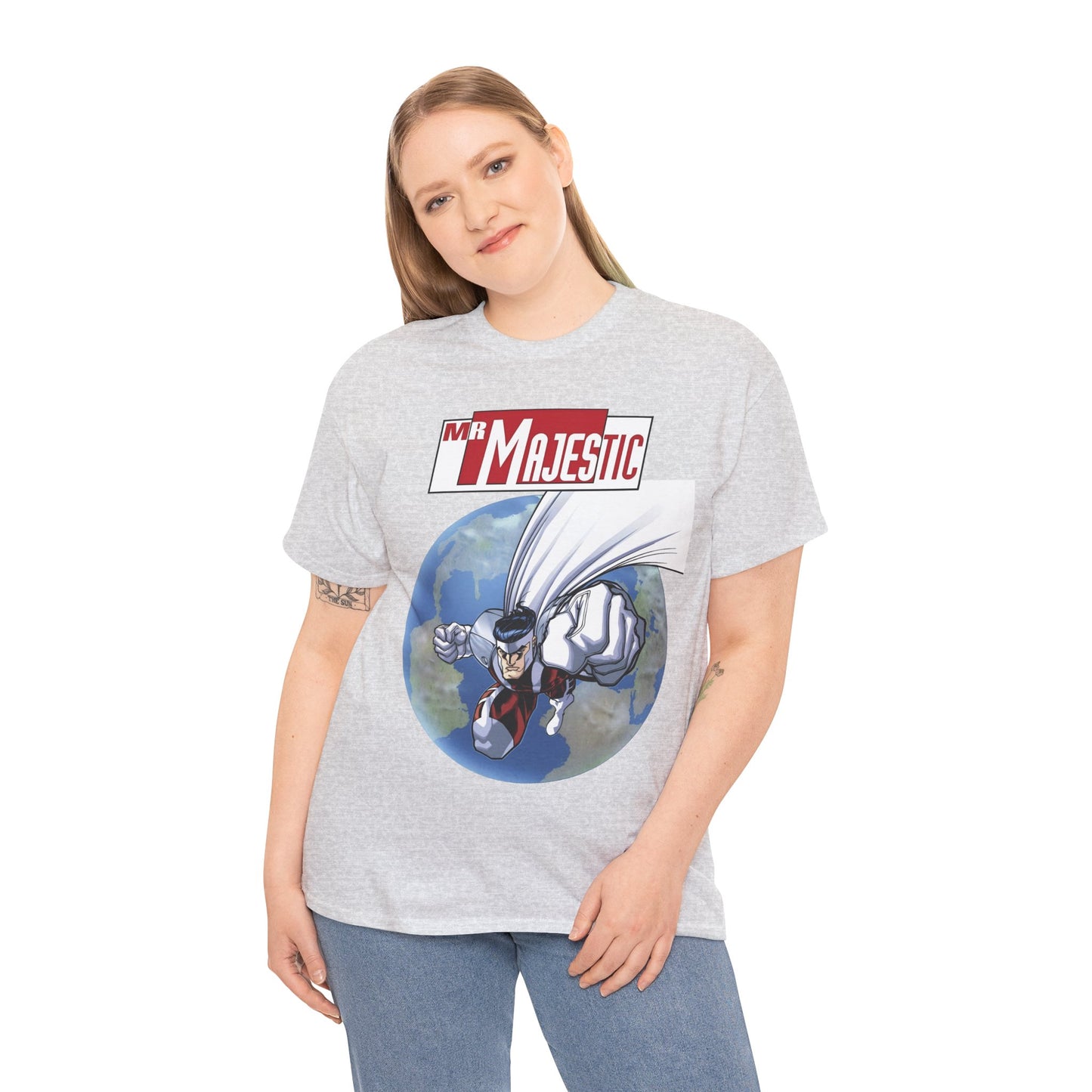Mr. Majestic T-Shirt - Ed McGuiness Variant Cover Art - DC/Wildstorm Comics