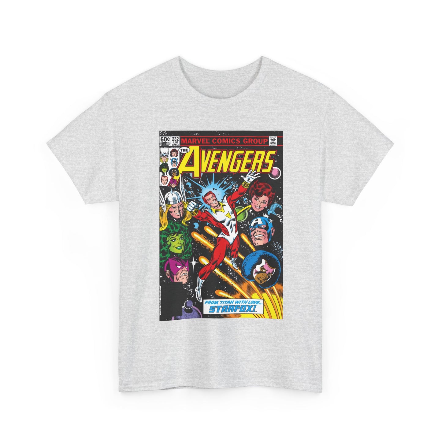Avengers #232 T-Shirt - Starfox Appearance - Marvel Comics