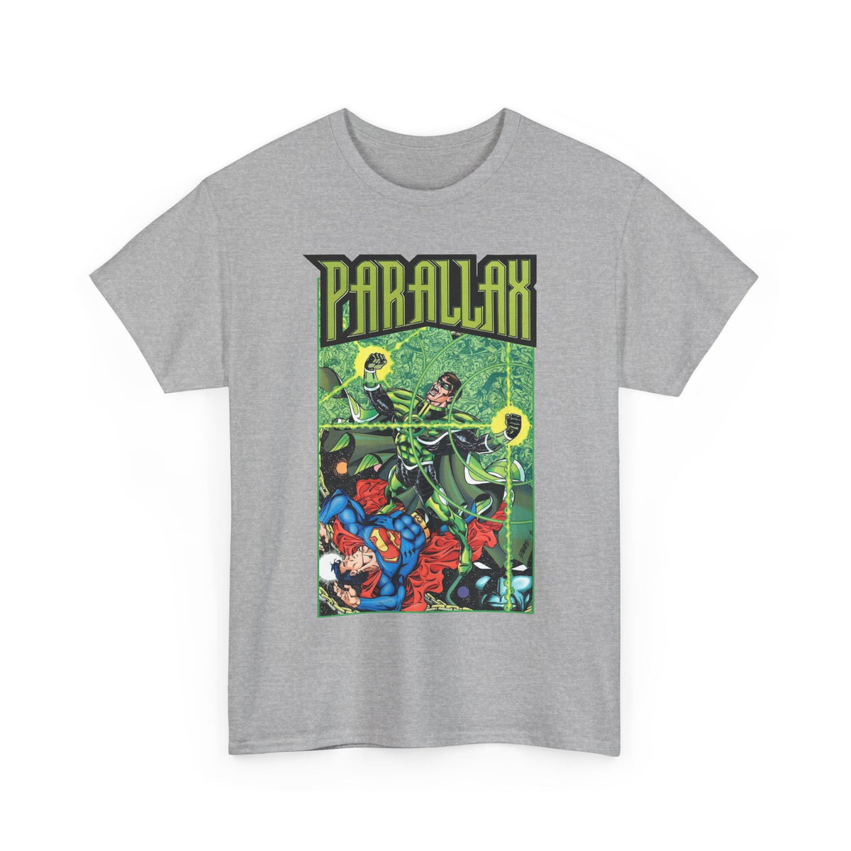 Parralax T-Shirt - George Perez Art - Reign of the Supermen Story - DC Comics