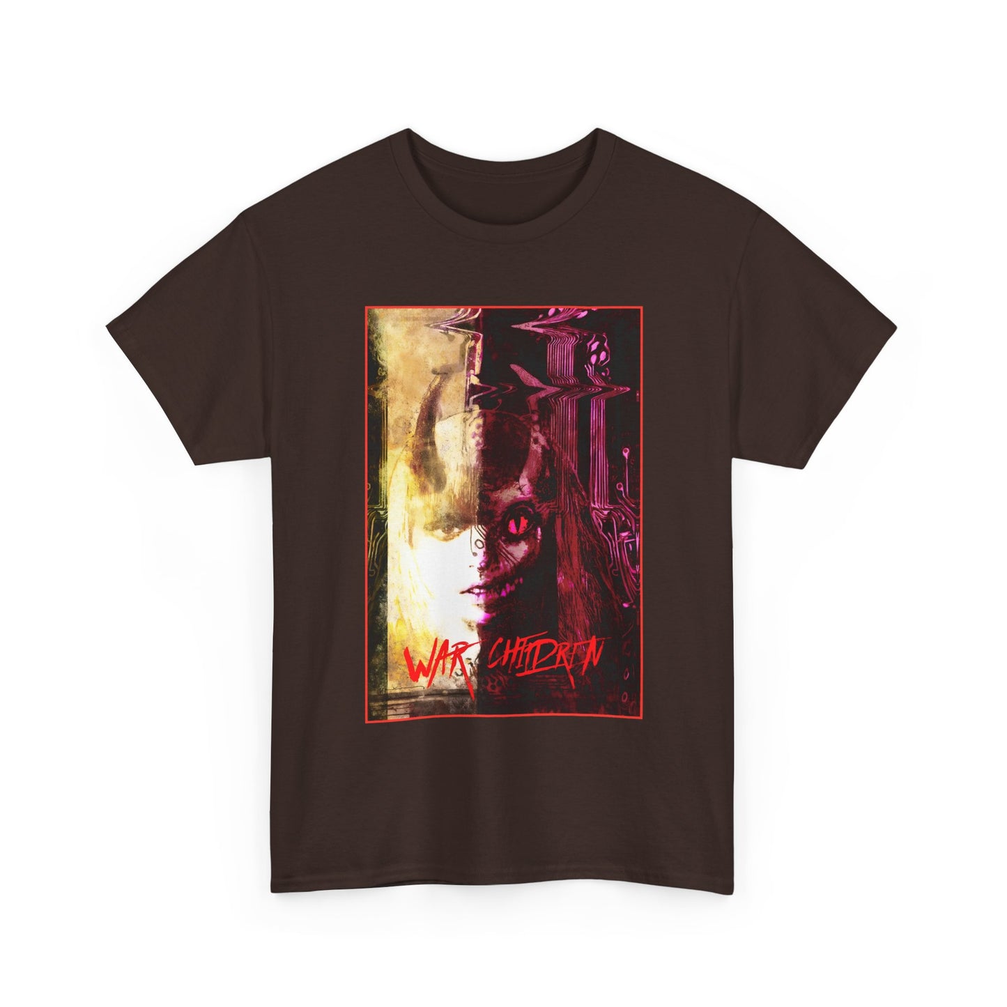 Magik/Darkchylde T-Shirt - Bill Sienkiewicz Art - Illyana Rasputina, New Mutants Member - War Children - Marvel Comics