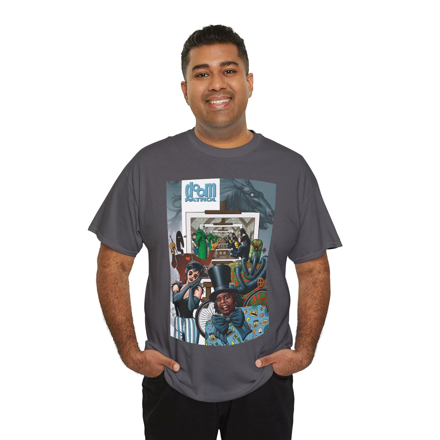 Doom Patrol T-Shirt - Brian Bolland Art - Grant Morrison Story - DC Comics/Vertigo Comics