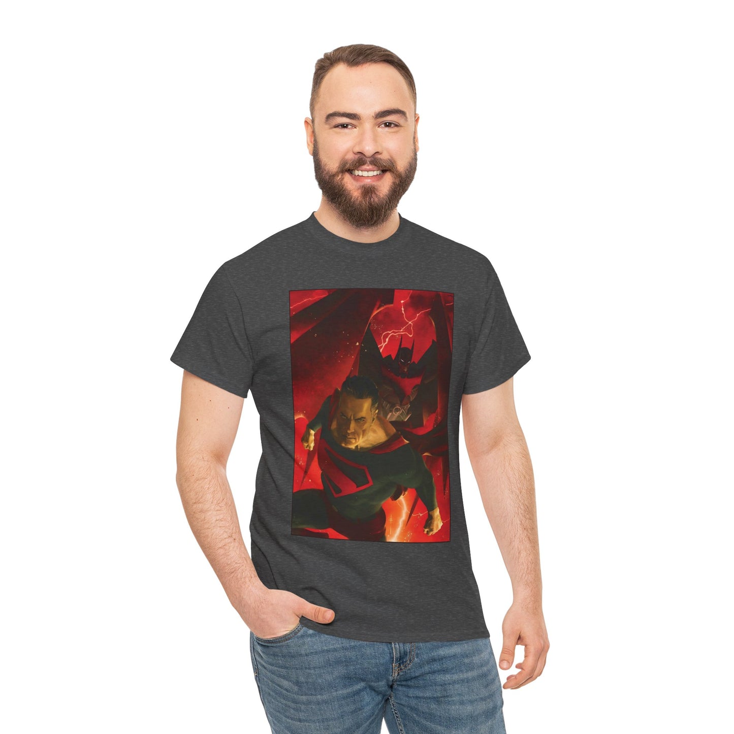 Superman & Batman (Kingdom Come) T-Shirt - Sabastian Fiumara Art - DC Comics