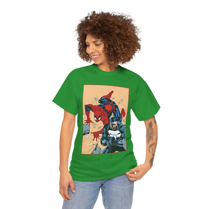 Spider-Man & Punisher T-Shirt - Jim Lee Art - Marvel Comics