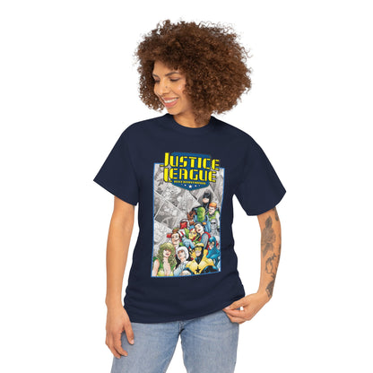 Justice League International T-Shirt - Kevin Maguire Art - DC Comics