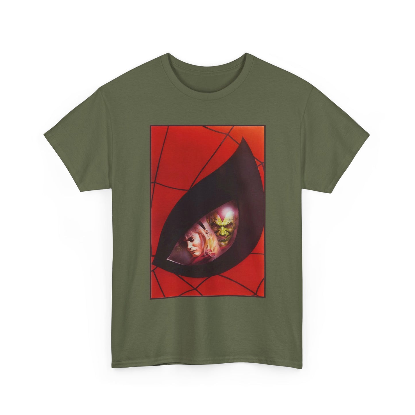 Spider-Man T-Shirt - Alex Ross Art - Marvels Cover - Green Goblin Vs Gwen Stacy - Marvel Comics
