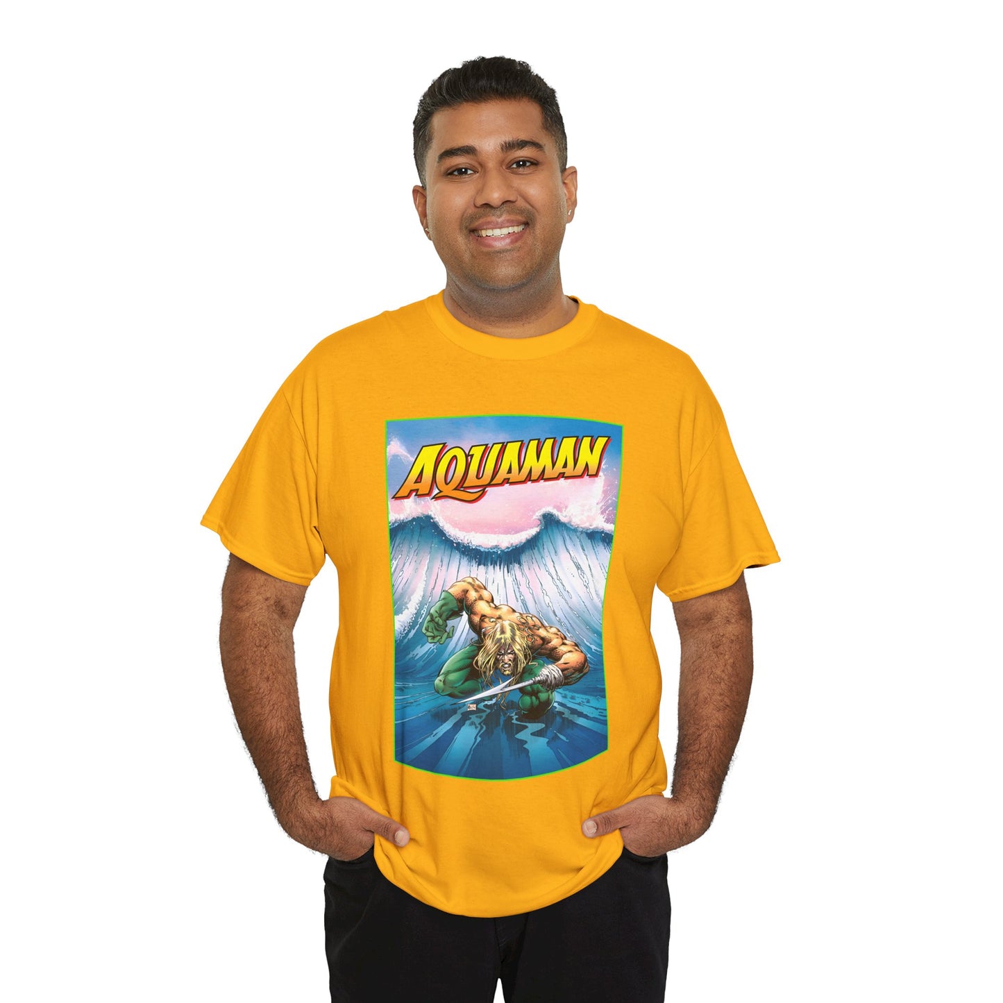 Aquaman T-Shirt - Justice League Member & Leader - Arthur Curry - Atlantis - DC Comics