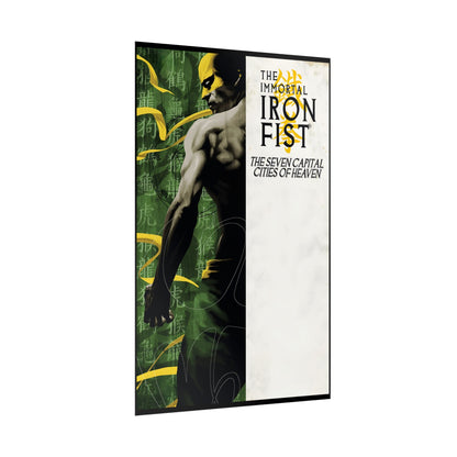 Immortal Iron Fist Rolled Poster - Kaare Andrews Art - Marvel Comics - Multiple Sizes Up to 24"x36"