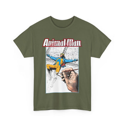 Animal Man T-Shirt - Brian Bolland Art - Buddy Baker - DC Comics, Vertigo Comics 1980s Series - Grant Morrison Stories