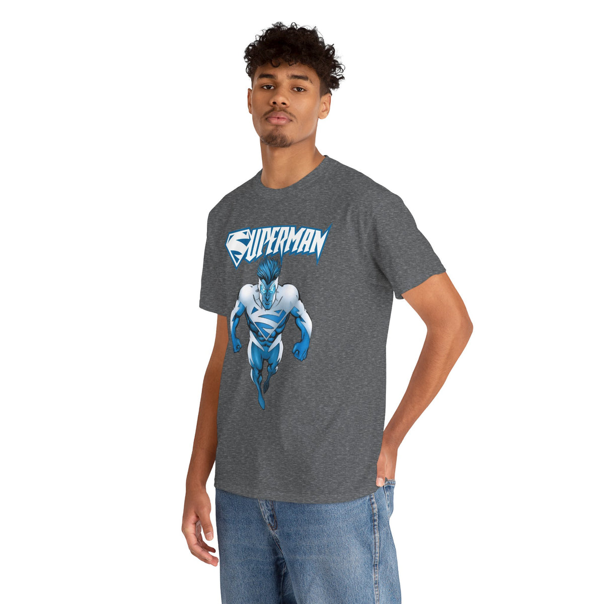 Electric Superman T-Shirt - Dan Jurgens Art - DC Comics