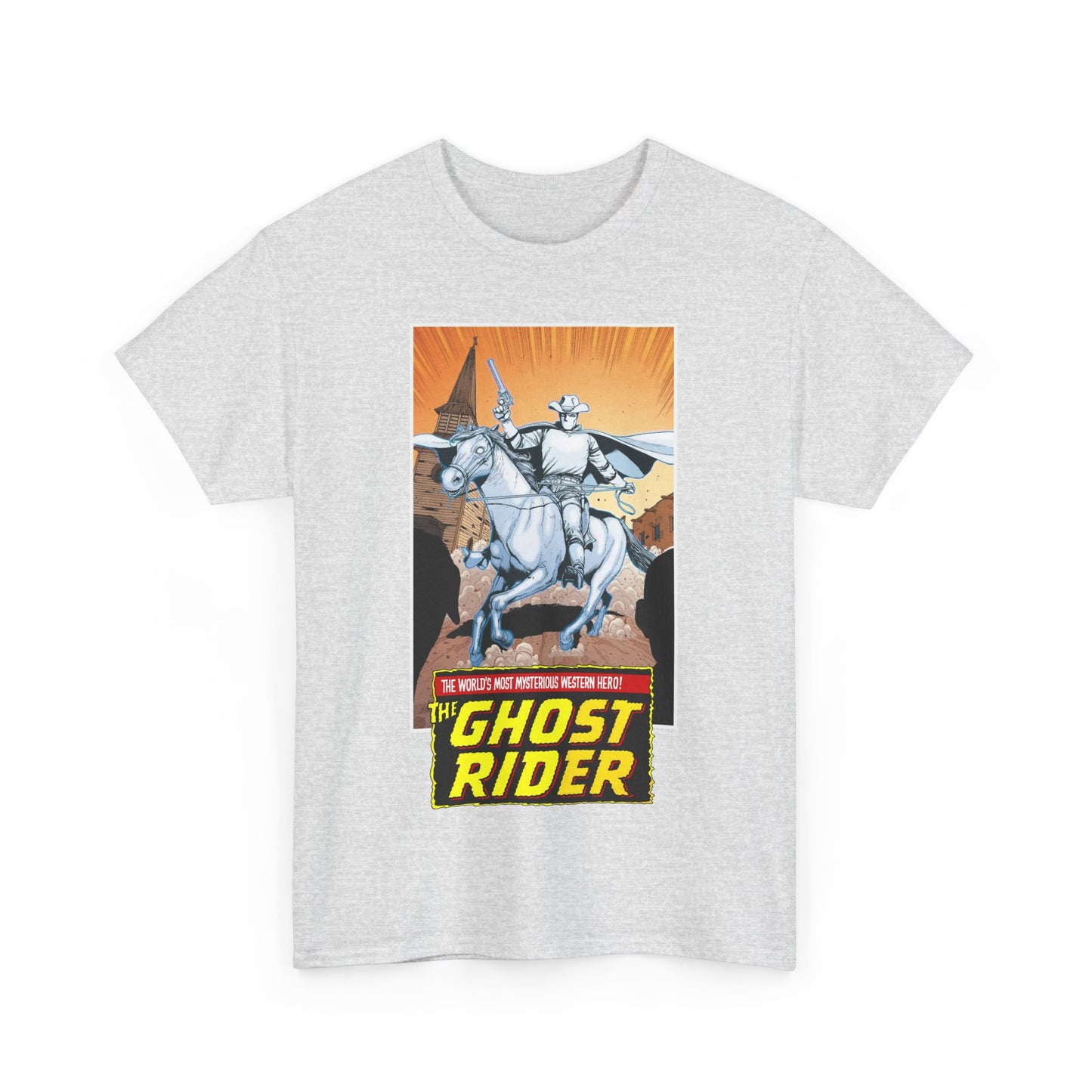 Ghost Rider/Phantom Rider T-Shirt - Carter Slade - Marvel Comics - 1970s Supernatural Western Hero