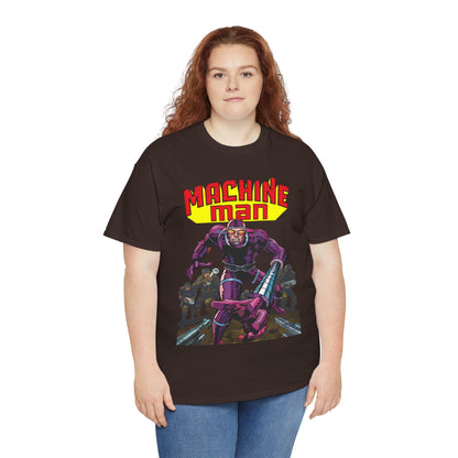 Machine Man T-Shirt - Jack Kirby Creation - Popular 1970s Hero - Marvel Comics
