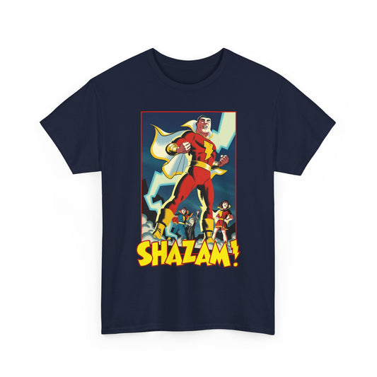 Shazam T-Shirt - Michael Cho Art - Marvel Family - Mary Marvel, Captain Marvel Jr - DC Comics