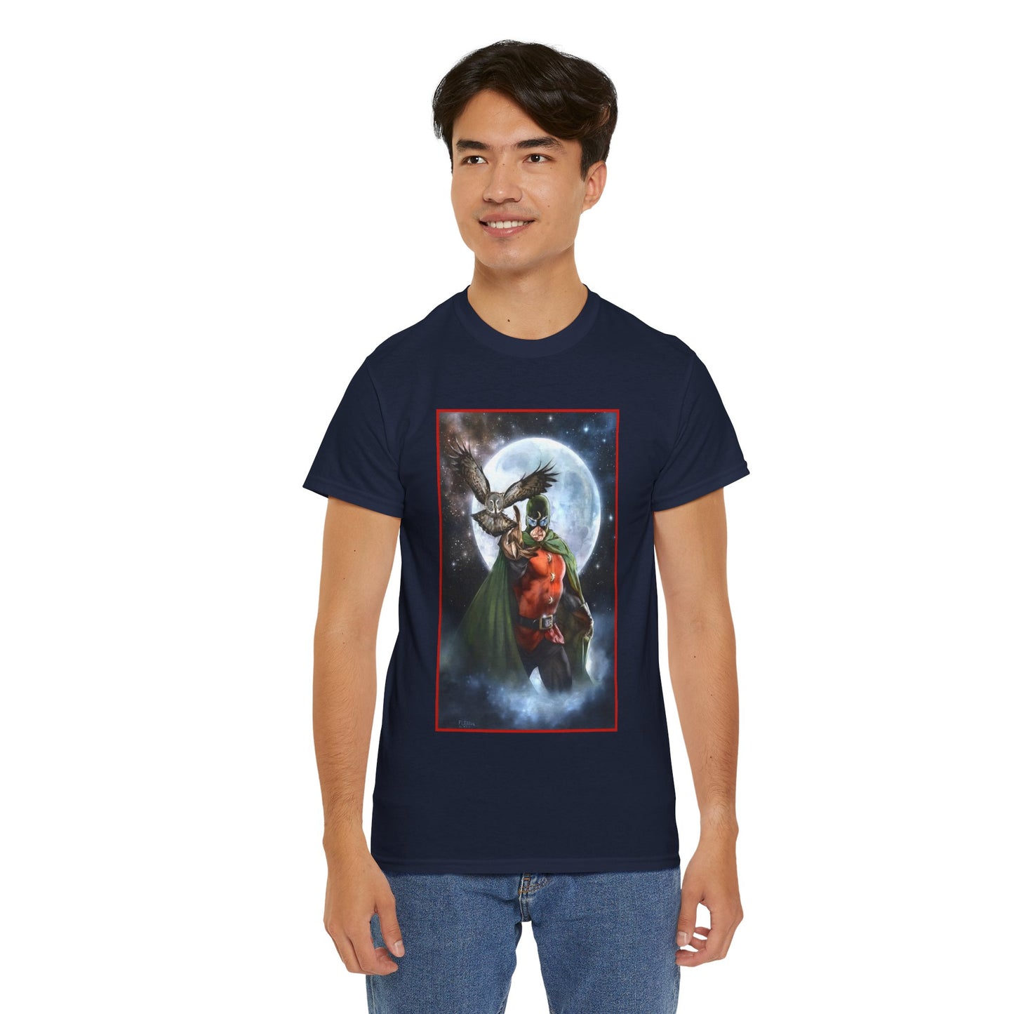 Doctor Mid-Nite T-Shirt - DC Comics - Golden Age Justice Society/JSA Member - Fleming Art