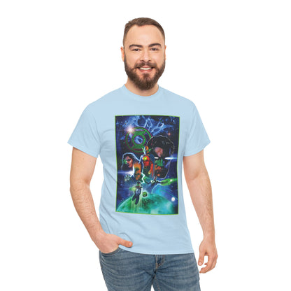 Green Lantern T-Shirt - Liam Sharp Art - Alan Scott, Hal Jordan, Kyle Rayner - DC Comics