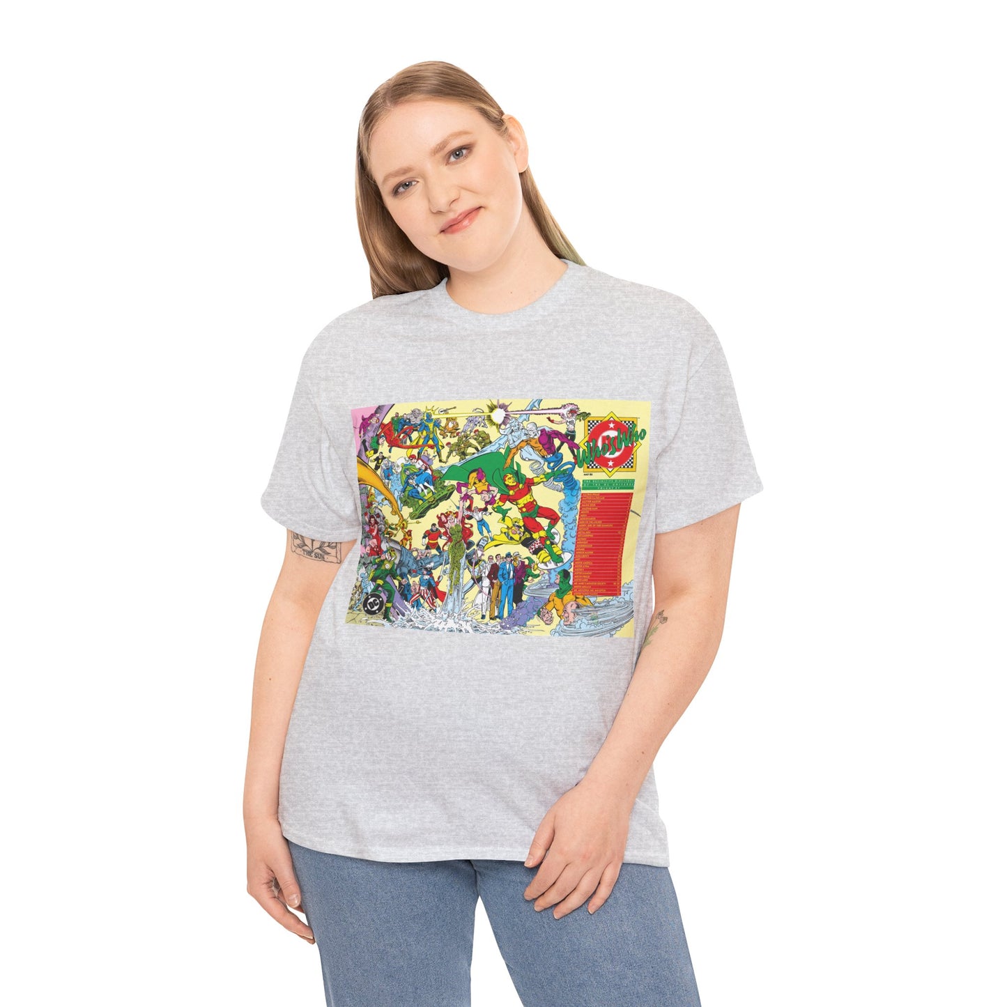 Who's Who in the DC Universe T-Shirt - George Perez Art - Mr. Miracle, Metamorpho - #15 Cover Art - DC Comics