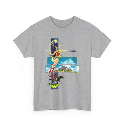 Wonder Woman T-Shirt - George Perez Art - From History of the DC Universe Series - Themyscira - DC Comics