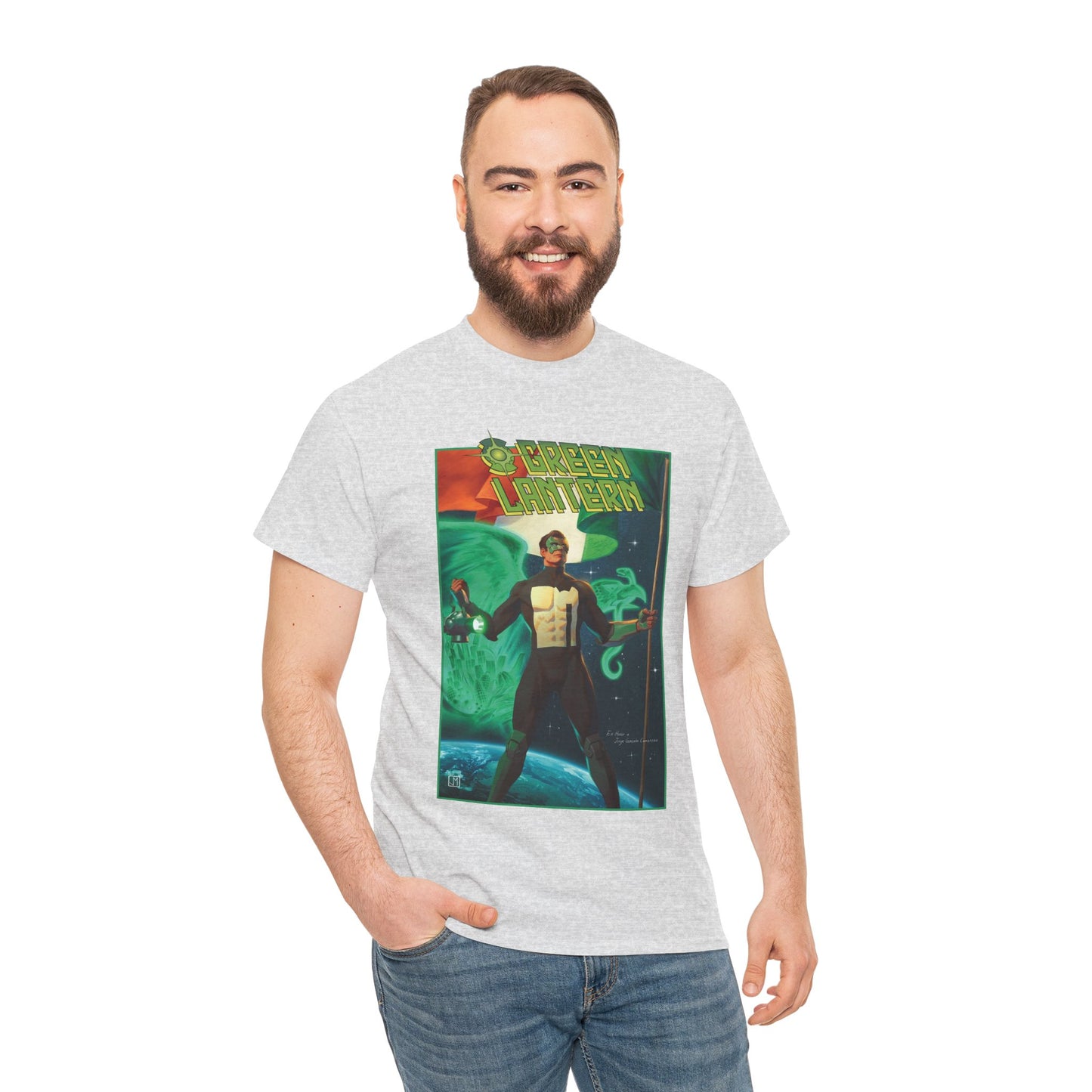 Green Lantern (Kyle Rayner) T-Shirt - Jorge Molina Art - Hispanic Heritage Month Cover - DC Comics