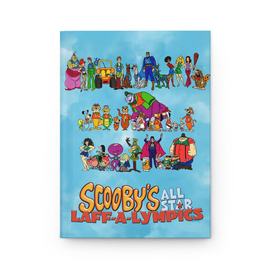 Scooby's All-Star Laff-A-Lympics Hardcover Journal - 150 Lined Pages - Dynomutt, Grape Ape, Speed Buggy, Yogi Bear, Wally Gator