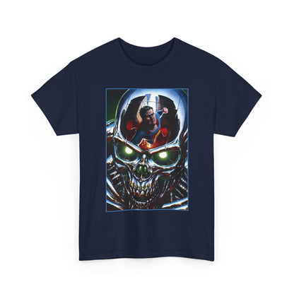 Superman T-Shirt - Steve Beach Art - Vs Metallo - Action Comics #1051 Cover - DC Comics