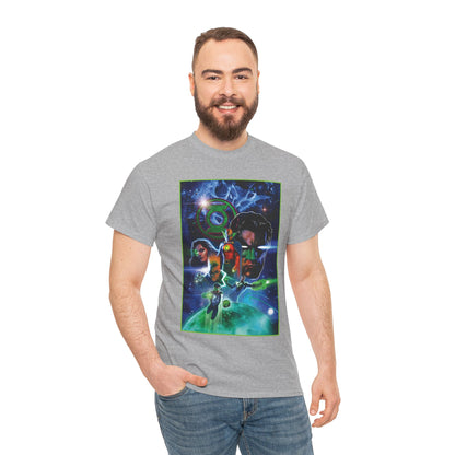 Green Lantern T-Shirt - Liam Sharp Art - Alan Scott, Hal Jordan, Kyle Rayner - DC Comics