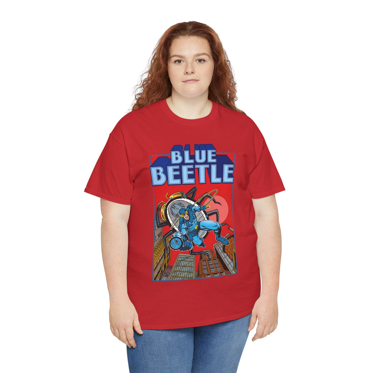 Blue Beetle T-Shirt - Paris Cullins Art - Ted Kord - DC Comics