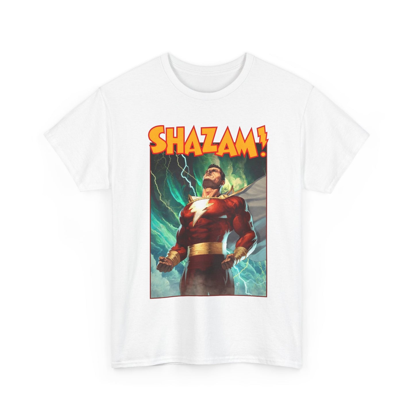 Shazam (Captain Marvel) T-Shirt - Ariel Olivetti Art - DC Comics