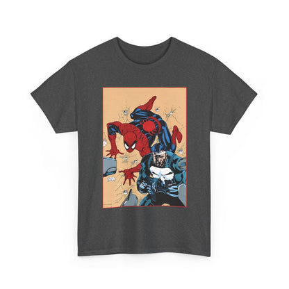 Spider-Man & Punisher T-Shirt - Jim Lee Art - Marvel Comics