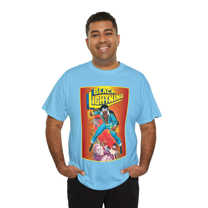 Black Lightning T-Shirt - Trevor Von Eeden Art - Jefferson Pierce - Suicide Slum, Metropolis - DC Comics