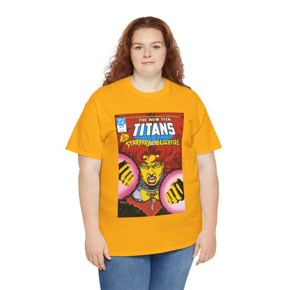 Starfire T-Shirt - George Perez Art - New Teen Titans #23 Cover - DC Comics