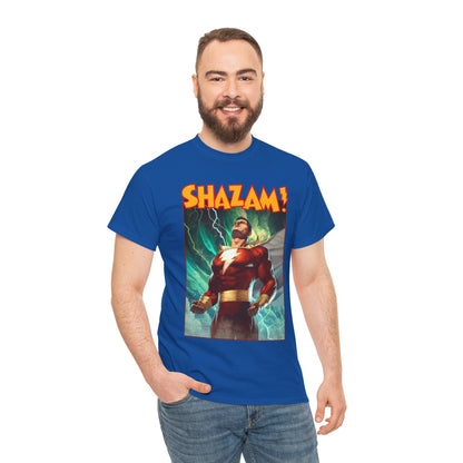 Shazam (Captain Marvel) T-Shirt - Ariel Olivetti Art - DC Comics