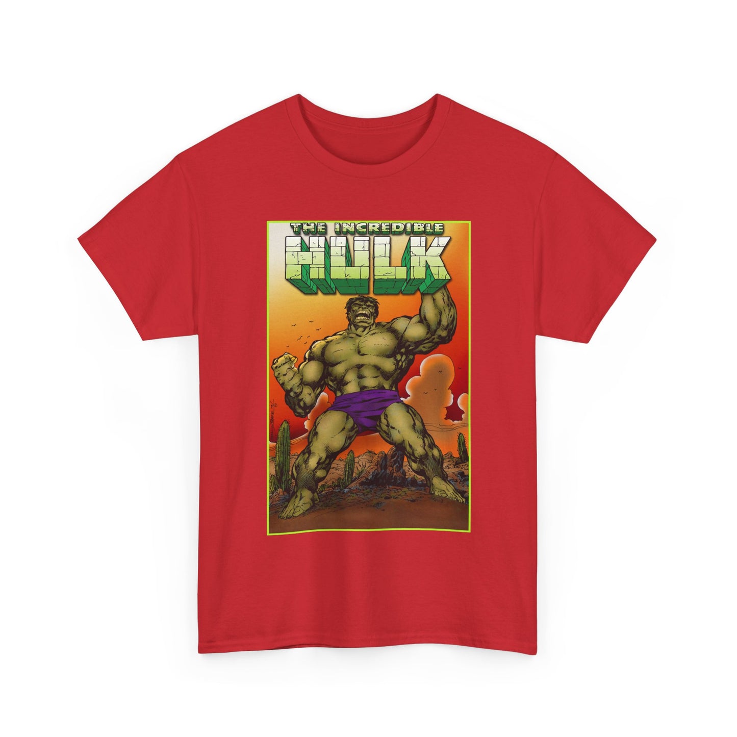 Incredible Hulk T-Shirt - John Byrne Art - Bruce Banner - Marvel Comics