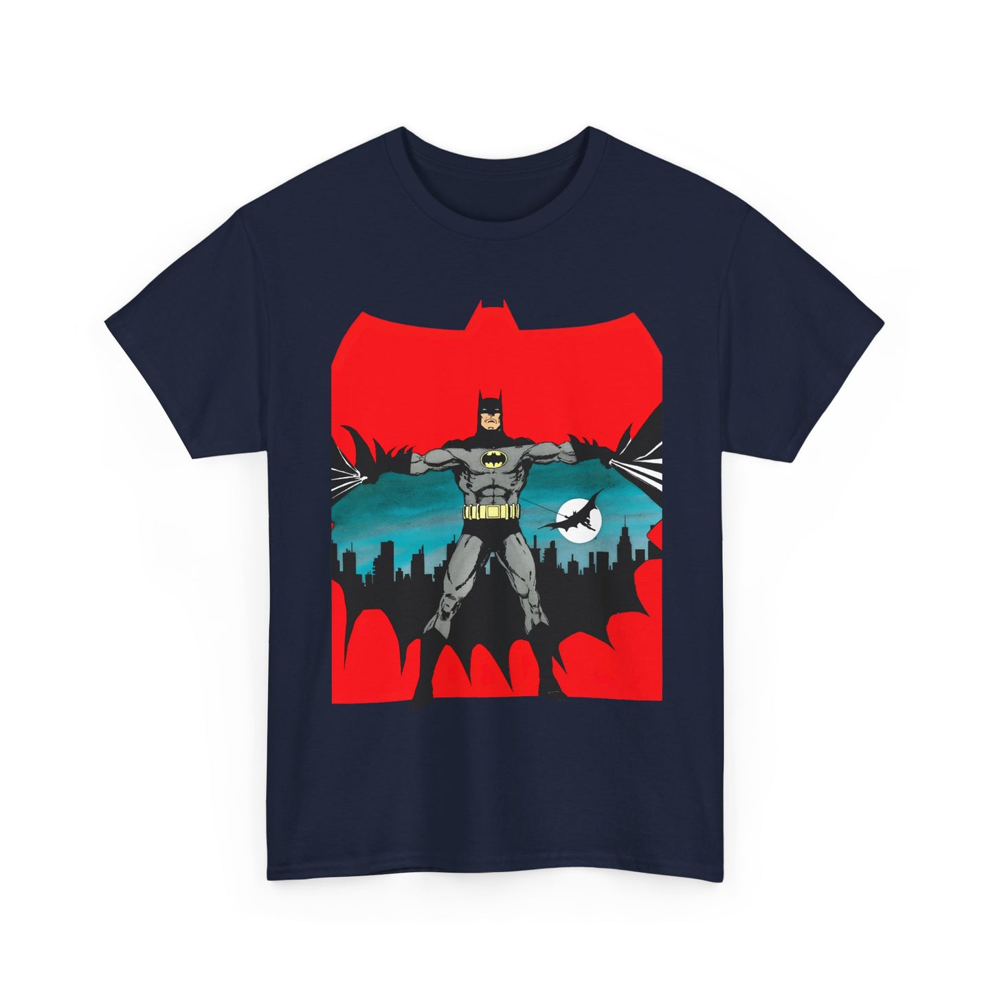 Batman T-Shirt - George Perez Art - History of the DC Universe - Gotham's Dark Knight Detective - DC Comics