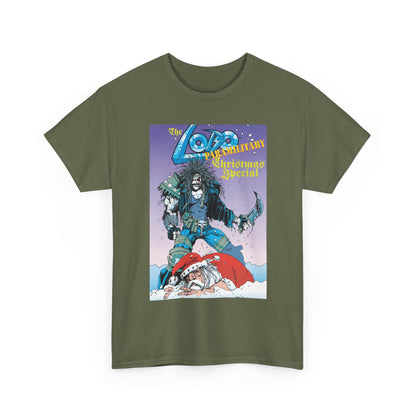 Lobo Paramilitary Christmas Special T-Shirt - Simon Bisley Art - DC Comics