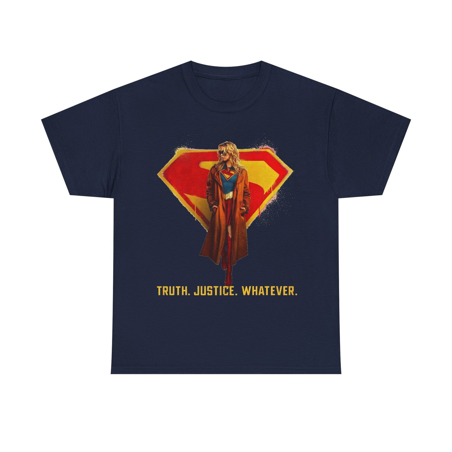 Supergirl Movie T-Shirt - Milly Alcock - Truth Justice Whatever - 2026 - Kara Zor-El - DC Comics, DC Studios