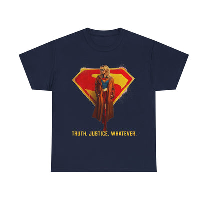 Supergirl Movie T-Shirt - Milly Alcock - Truth Justice Whatever - 2026 - Kara Zor-El - DC Comics, DC Studios