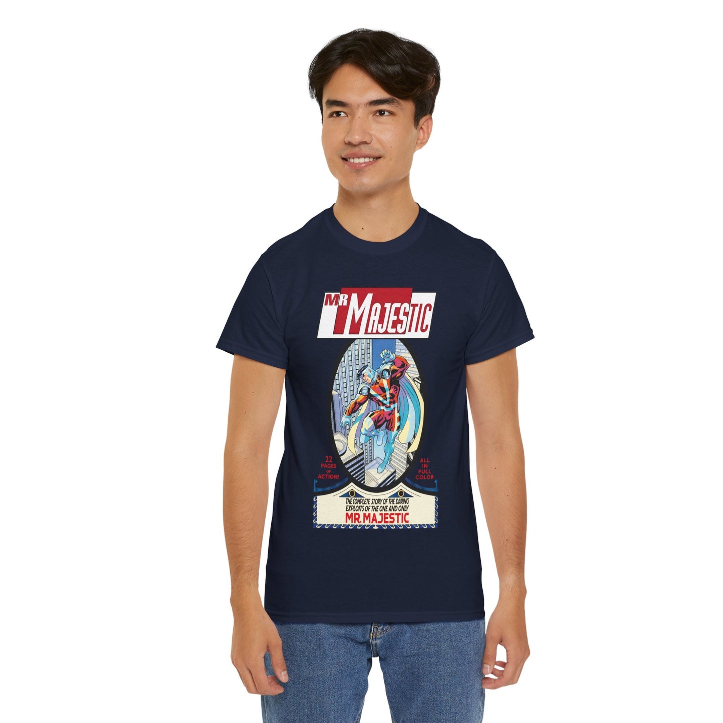 Mr. Majestic T-Shirt - Ed McGuiness Art - DC/Wildstorm Comics
