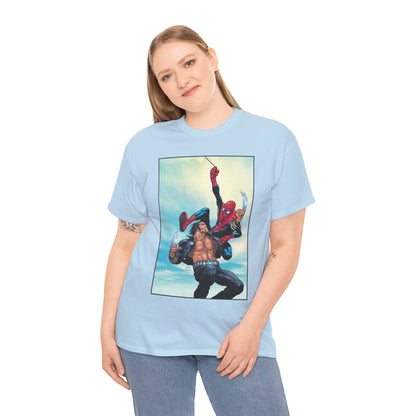 Wolverine Vs Spider-Man T-Shirt - Frank Quitely Art - Marvel Comics