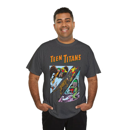 Teen Titans T-Shirt - Nick Cardy Art - #1 Cover Art - Robin, Wonder Girl, Kid Flash, Aqualad - DC Comics