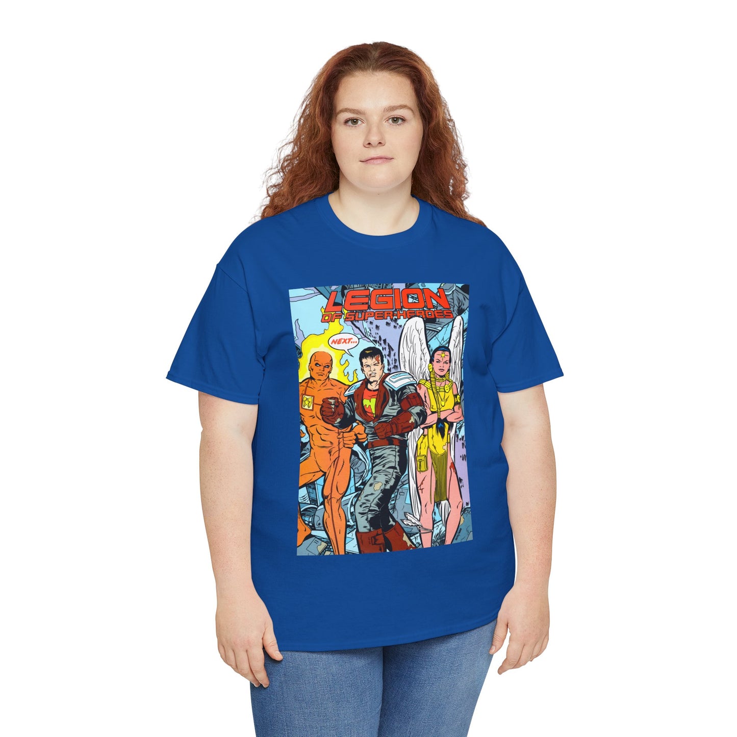 Legion of Super-Heroes #54 T-Shirt - Keith Giffen Art - DC Comics - LOSH